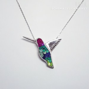 necklace HUMMINGBIRD